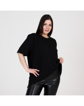 Футболка женская черная 62Вес: - кг. размер