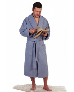 Халат мужской махровый бордо 46Вес: - кг. размер-foto4