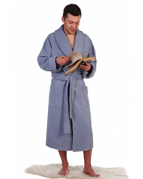 Халат мужской махровый бордо 52Вес: - кг. размер-foto4