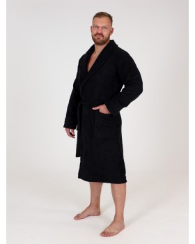Халат мужской махровый чернильный 56Вес: - кг. размер-foto7
