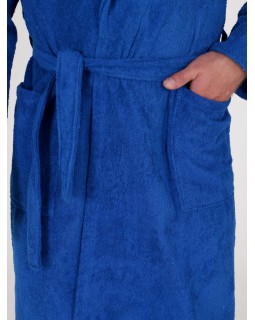 Халат мужской махровый василек 46Вес: 1,6 кг. размер-foto5
