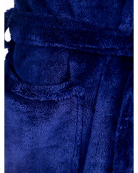 Халат мужской велсофт синий 46Вес: - кг. размер-foto6