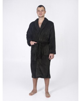 Халат мужской велсофт зеленый 54Вес: - кг. размер-foto9