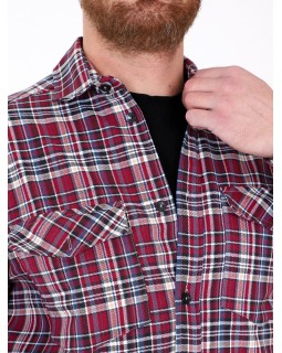 Рубашка фуле мужская (красный) 46Вес: - кг. размер-foto6