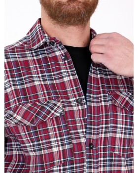 Рубашка фуле мужская (красный) 46Вес: - кг. размер-foto6