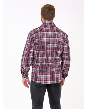 Рубашка фуле мужская (красный) 46Вес: - кг. размер-foto7