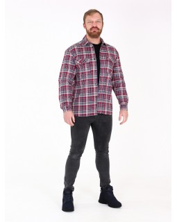 Рубашка фуле мужская (красный) 46Вес: - кг. размер-foto9