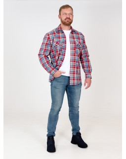 Рубашка шотландка длин рукав 46Вес: - кг. размер-foto5