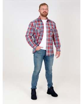 Рубашка шотландка длин рукав 54Вес: - кг. размер-foto5