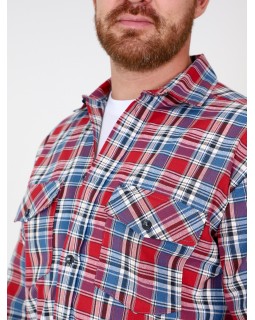 Рубашка шотландка длин рукав 46Вес: - кг. размер-foto7