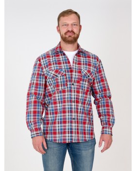 Рубашка шотландка длин рукав 54Вес: - кг. размер-foto9