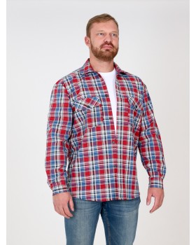 Рубашка шотландка длин рукав 54Вес: - кг. размер-foto10