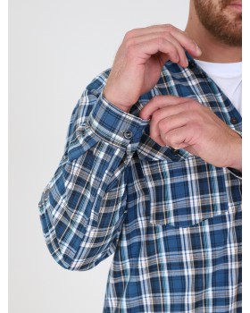 Рубашка шотландка длин рукав 58Вес: - кг. размер-foto4