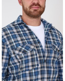 Рубашка шотландка длин рукав 58Вес: - кг. размер-foto5