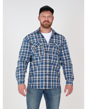 Рубашка шотландка длин рукав 58Вес: - кг. размер-foto7