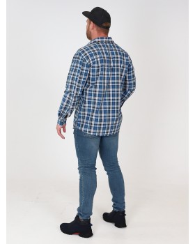 Рубашка шотландка длин рукав 58Вес: - кг. размер-foto8